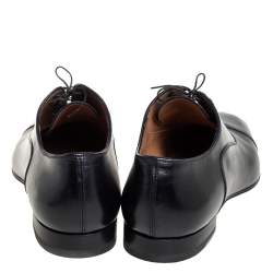 Christian Louboutin Black Leather Greggo Derby Size 44.5
