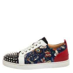 Louis junior spike low trainers Christian Louboutin Multicolour size 41 EU  in Other - 32105834