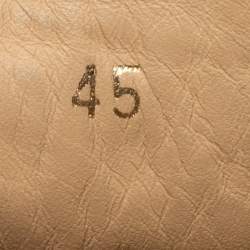 Pre Owned Christian Louboutin Navy Blue Leather Roller Slip On Sneakers Size 45