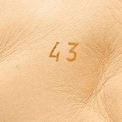 Pre Owned Christian Louboutin Multicolor Patent Leather Rantus Stripes High Top Sneakers Size 43