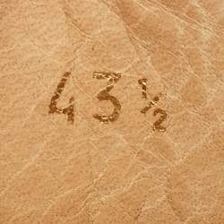 Pre Owned Christian Louboutin Blue Suede Buckle Sneakers Size 43.5