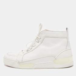 Louboutin white Aurelien  Luxury sneakers men, Louboutin shoes mens, Red  bottoms sneakers