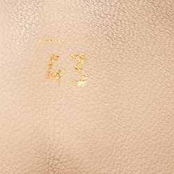 مملوكة مسبقًا Christian Louboutin Black/White Printed Calf Hair Rantus Orlato High Top Sneakers Size 43