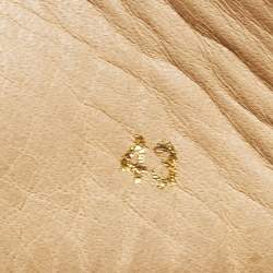 Pre Owned Christian Louboutin White Leather Louis High Top Sneakers Size 43