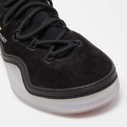 Christian Louboutin Black Suede Arpoador Sneakers Size 42.5 