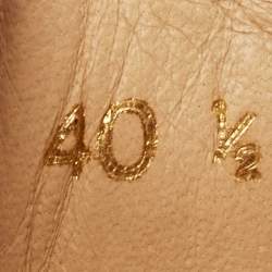 مملوكة مسبقًا Christian Louboutin Multicolor Leather and Mesh Louis Junior Spikes Sneakers Size 40.5