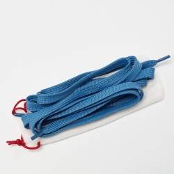 Christian Louboutin Blue Leather Louis Spikes Sneakers Size 41