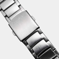 Citizen Black Stainless Steel Marinaut 2510-S016801 HSB Men's Wristwatch 38 mm