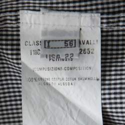 Class by Roberto Cavalli Gingham Checked Cotton Contrast Collar Shirt 3XL