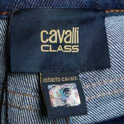 Class by Roberto Cavalli Blue Denim Slim Fit Jeans L/Waist 35"