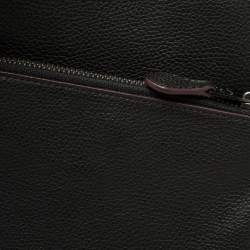 Coach Black Leather Metropolitan Sling Backpack