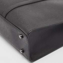 Coach Black Leather Gotham Folio Briefcase