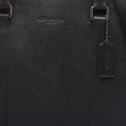 Coach Black Leather Gotham Folio Briefcase