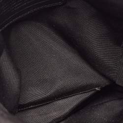 Coach Black Leather Heritage Web Messenger Bag