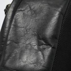 Coach Black Coated Canvas and Leather New Varsity Charles Backpack