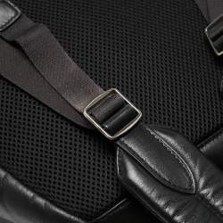 Coach Black Coated Canvas and Leather New Varsity Charles Backpack