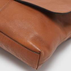 Coach Brown Leather Metropolitan Map Messenger Bag