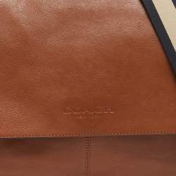 Coach Brown Leather Metropolitan Map Messenger Bag