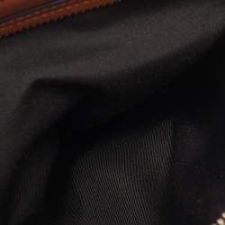 Coach Brown Leather Metropolitan Map Messenger Bag