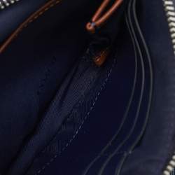 Coach Blue Leather Charter Camera Crossbody Bag