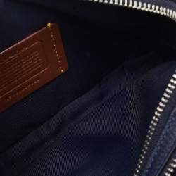 Coach Blue Leather Charter Camera Crossbody Bag