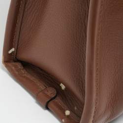 Coach Brown/Black Leather Bond Briefcase Bag