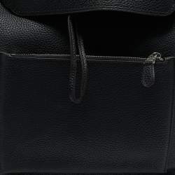 Coach Black Leather Manhattan Backpack