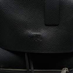 Coach Black Leather Manhattan Backpack