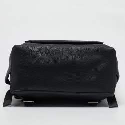 Coach Black Leather Manhattan Backpack