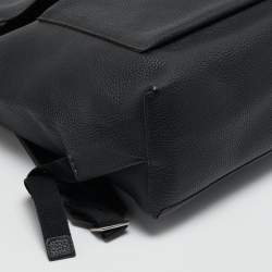 Coach Black Leather Manhattan Backpack
