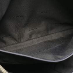Coach Navy Blue Signature Embossed Leather Hudson Briefcase Laptop Bag