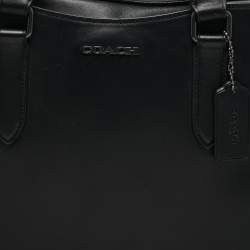 Coach Black Leather Graham Briefcase