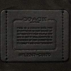 Coach Black Leather Graham Briefcase