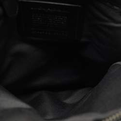 Coach Black Leather Graham Pack Bag