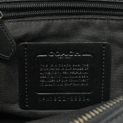 Coach Black Leather Graham Pack Bag