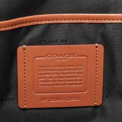 Coach Black Leather Gotham Folio Briefcase Bag