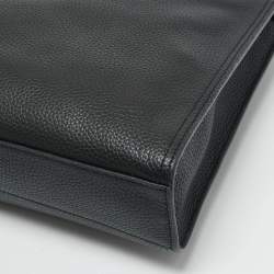 Coach Black Leather Gotham Folio Briefcase Bag