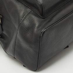 Pre Owned Coach Black Leather West Backpack