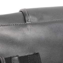 مملوكة مسبقًا Coach Racer Black Leather Pack Bag