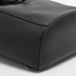 مملوكة مسبقًا Coach Racer Black Leather Pack Bag
