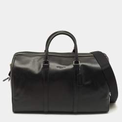 مملوكة مسبقًا Coach Venturer Black Leather Duffel Bag