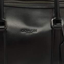 مملوكة مسبقًا Coach Venturer Black Leather Duffel Bag