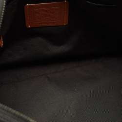 مملوكة مسبقًا Coach Venturer Black Leather Duffel Bag