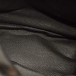 مملوكة مسبقًا Coach Hudson Black/Brown Signature Coated Canvas and Leather Backpack