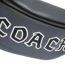 Coach Grey Leather Body Bag
