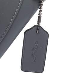Coach Grey Leather Body Bag