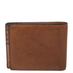 Coach Brown Leather Bifold Wallet