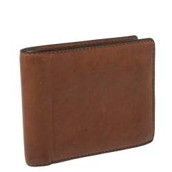 Coach Brown Leather Bifold Wallet