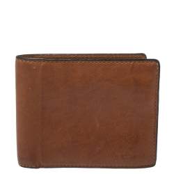 Coach Brown Leather Bifold Wallet