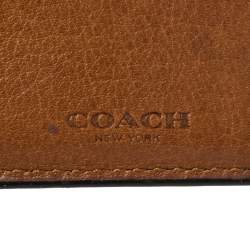 Coach Brown Leather Bifold Wallet